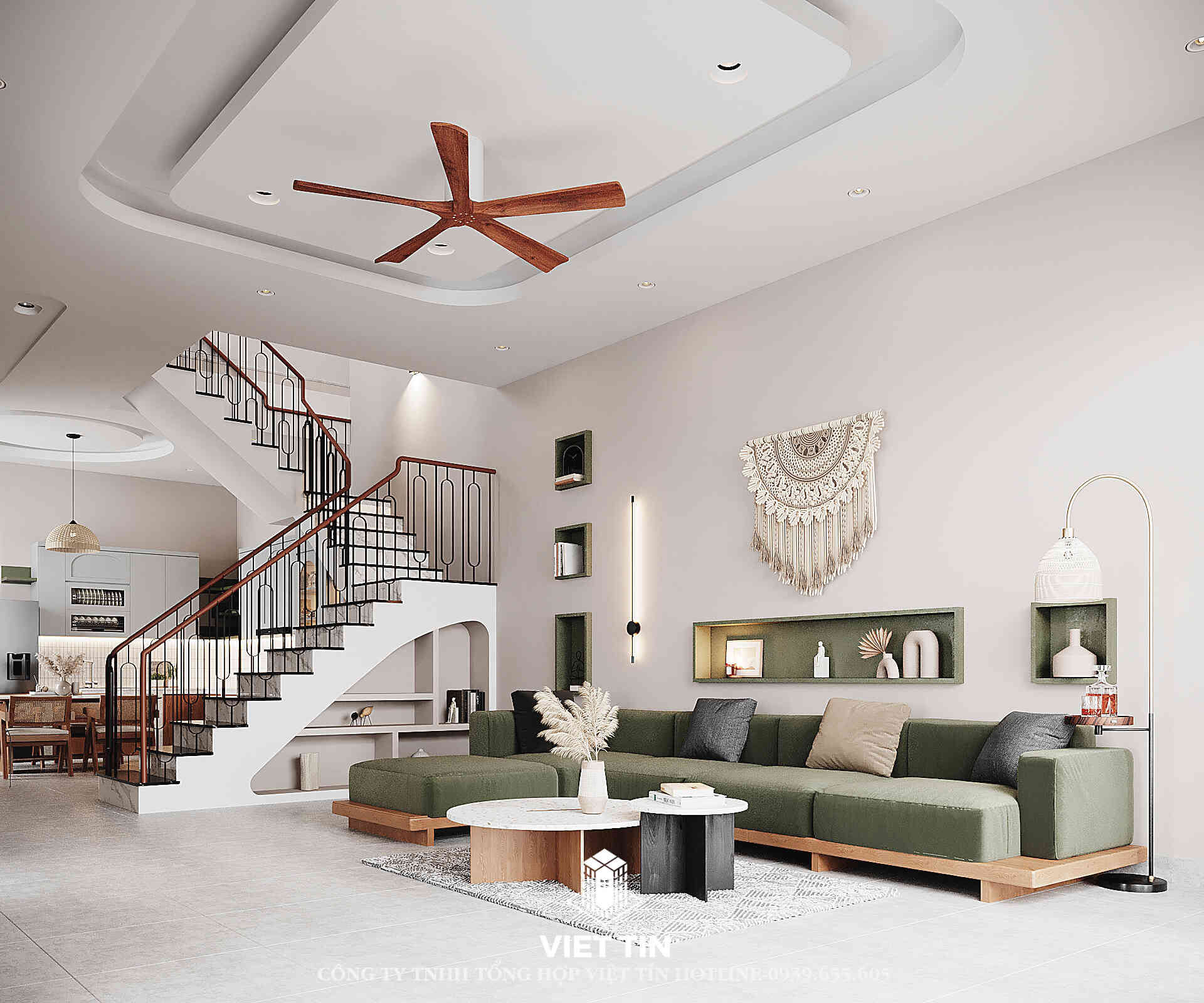 xây dựng nội thất việt tín