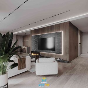 5+ Mẫu Thiết Kế Nội Thất Căn Hộ Celadon City Đẹp, thiết kế nội thất centery celadon city - THIẾT KẾ NỘI THẤT CĂN HỘ DUPLEX CENTERY CELADON CITY 120.7M2