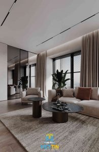 5+ Mẫu Thiết Kế Nội Thất Căn Hộ Celadon City Đẹp, thiết kế nội thất centery celadon city - THIẾT KẾ NỘI THẤT CĂN HỘ DUPLEX CENTERY CELADON CITY 120.7M2