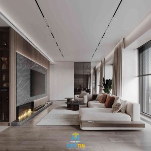 5+ Mẫu Thiết Kế Nội Thất Căn Hộ Celadon City Đẹp, thiết kế nội thất centery celadon city - THIẾT KẾ NỘI THẤT CĂN HỘ DUPLEX CENTERY CELADON CITY 120.7M2