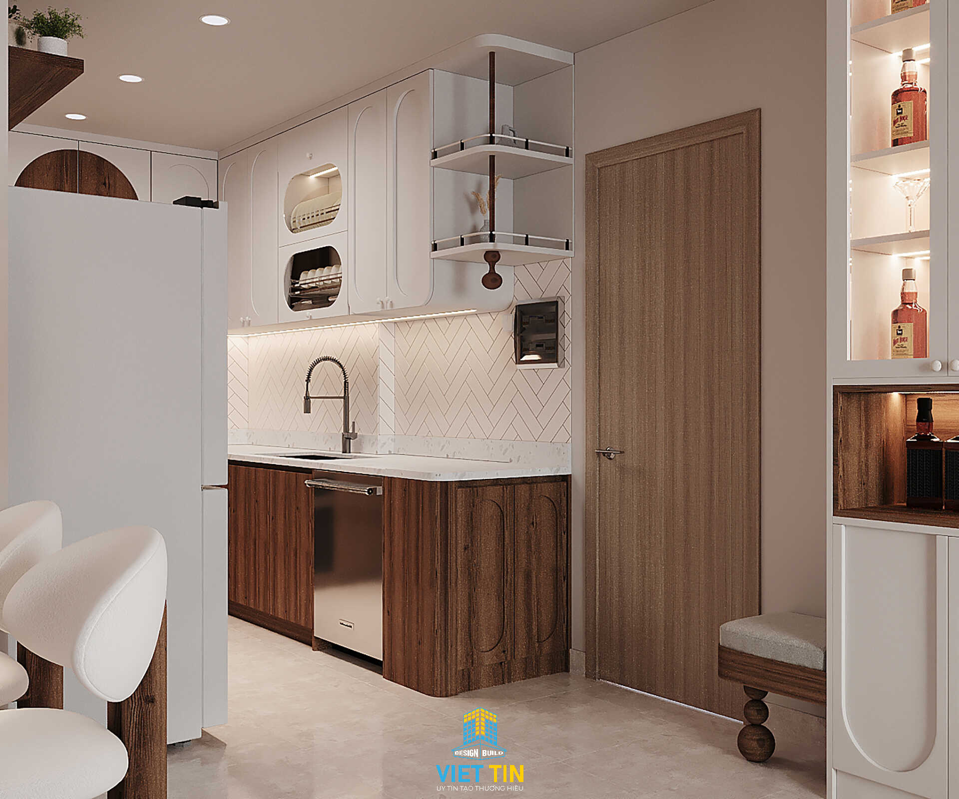5+ Mẫu Thiết Kế Nội Thất Căn Hộ Celadon City Đẹp, thiết kế nội thất centery celadon city - THIẾT KẾ NỘI THẤT CĂN HỘ DUPLEX CENTERY CELADON CITY 120.7M2 - thiết kế nội thất căn hộ celadon city
