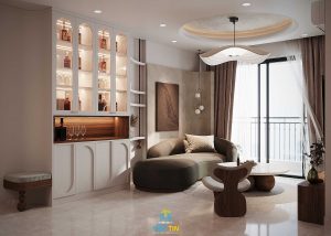 5+ Mẫu Thiết Kế Nội Thất Căn Hộ Celadon City Đẹp, thiết kế nội thất centery celadon city - THIẾT KẾ NỘI THẤT CĂN HỘ DUPLEX CENTERY CELADON CITY 120.7M2 - thiết kế nội thất căn hộ celadon city