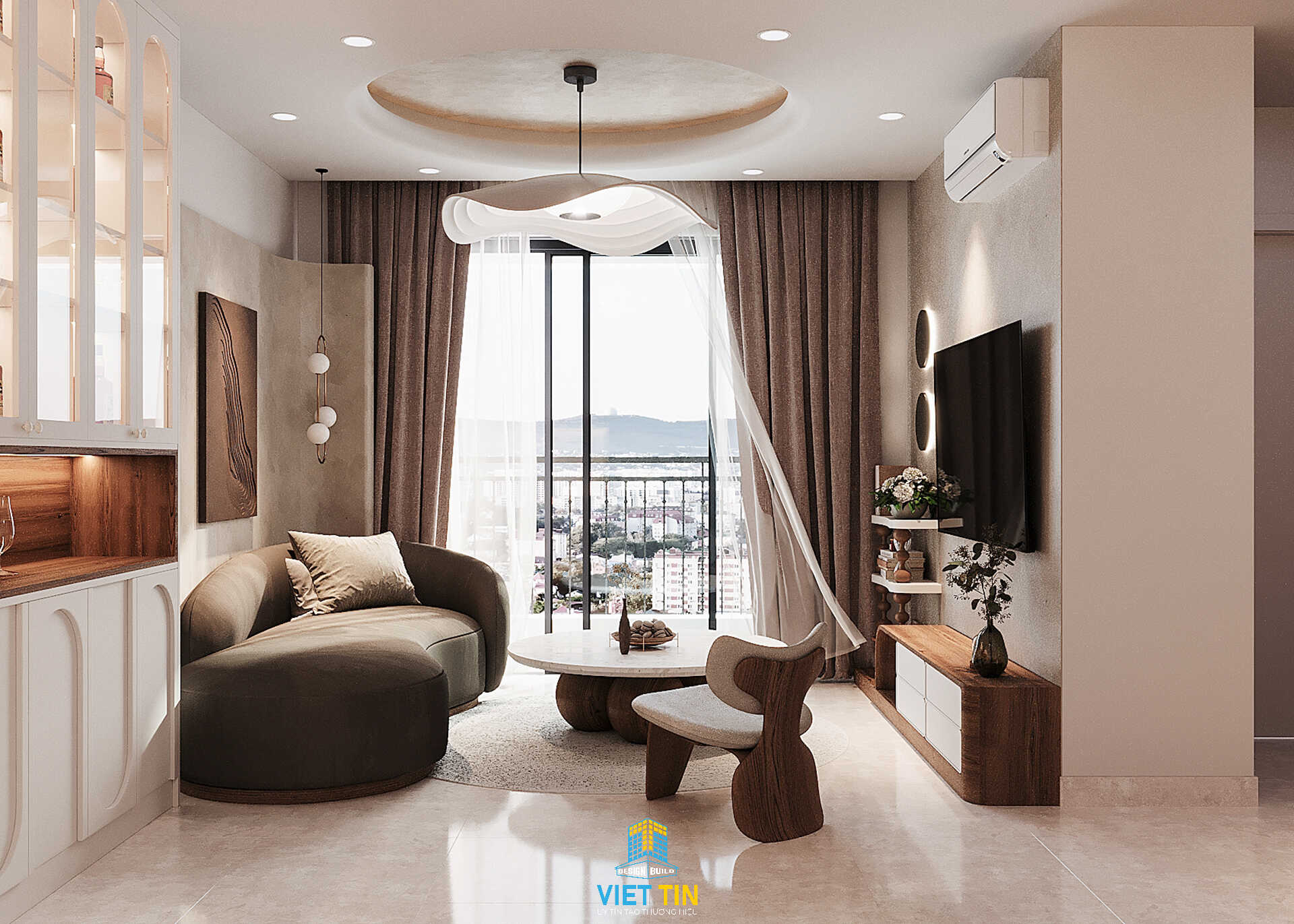 5+ Mẫu Thiết Kế Nội Thất Căn Hộ Celadon City Đẹp, thiết kế nội thất centery celadon city - THIẾT KẾ NỘI THẤT CĂN HỘ DUPLEX CENTERY CELADON CITY 120.7M2 - thiết kế nội thất căn hộ celadon city