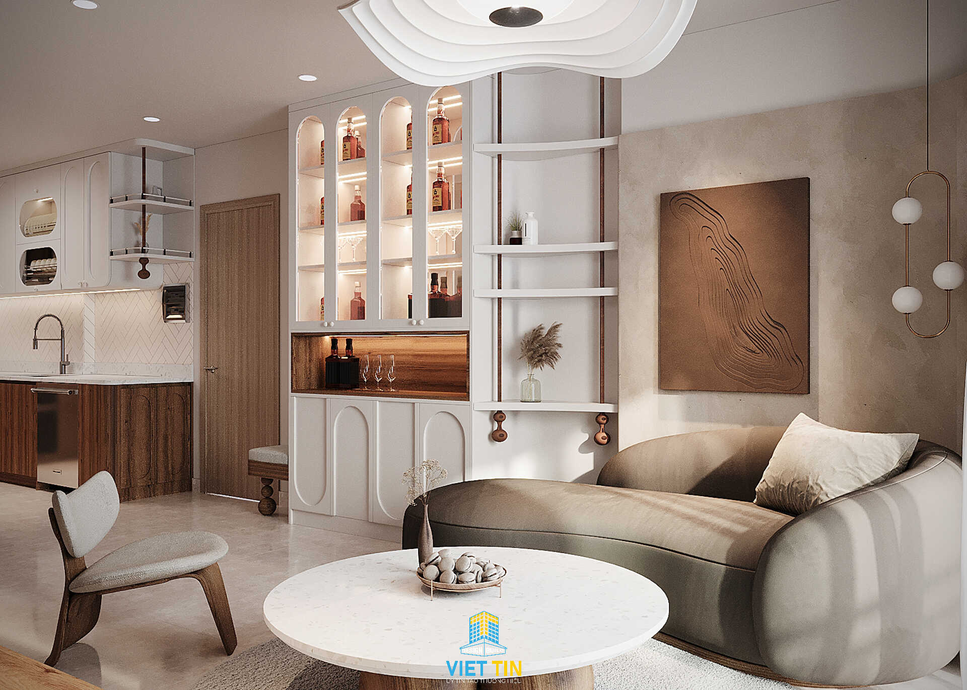 5+ Mẫu Thiết Kế Nội Thất Căn Hộ Celadon City Đẹp, thiết kế nội thất centery celadon city - THIẾT KẾ NỘI THẤT CĂN HỘ DUPLEX CENTERY CELADON CITY 120.7M2 - thiết kế nội thất căn hộ celadon city