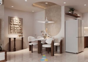 5+ Mẫu Thiết Kế Nội Thất Căn Hộ Celadon City Đẹp, thiết kế nội thất centery celadon city - THIẾT KẾ NỘI THẤT CĂN HỘ DUPLEX CENTERY CELADON CITY 120.7M2 - thiết kế nội thất căn hộ celadon city