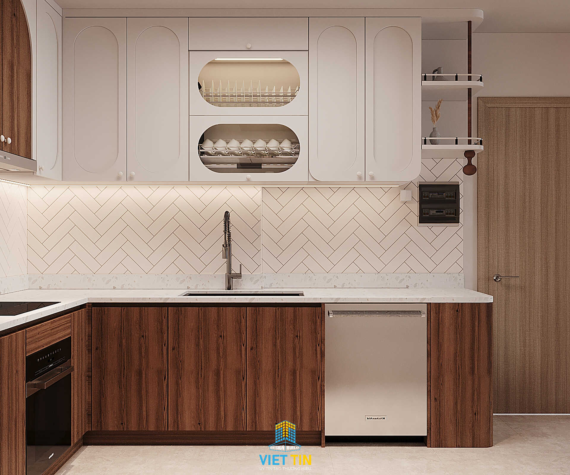 5+ Mẫu Thiết Kế Nội Thất Căn Hộ Celadon City Đẹp, thiết kế nội thất centery celadon city - THIẾT KẾ NỘI THẤT CĂN HỘ DUPLEX CENTERY CELADON CITY 120.7M2 - thiết kế nội thất căn hộ celadon city