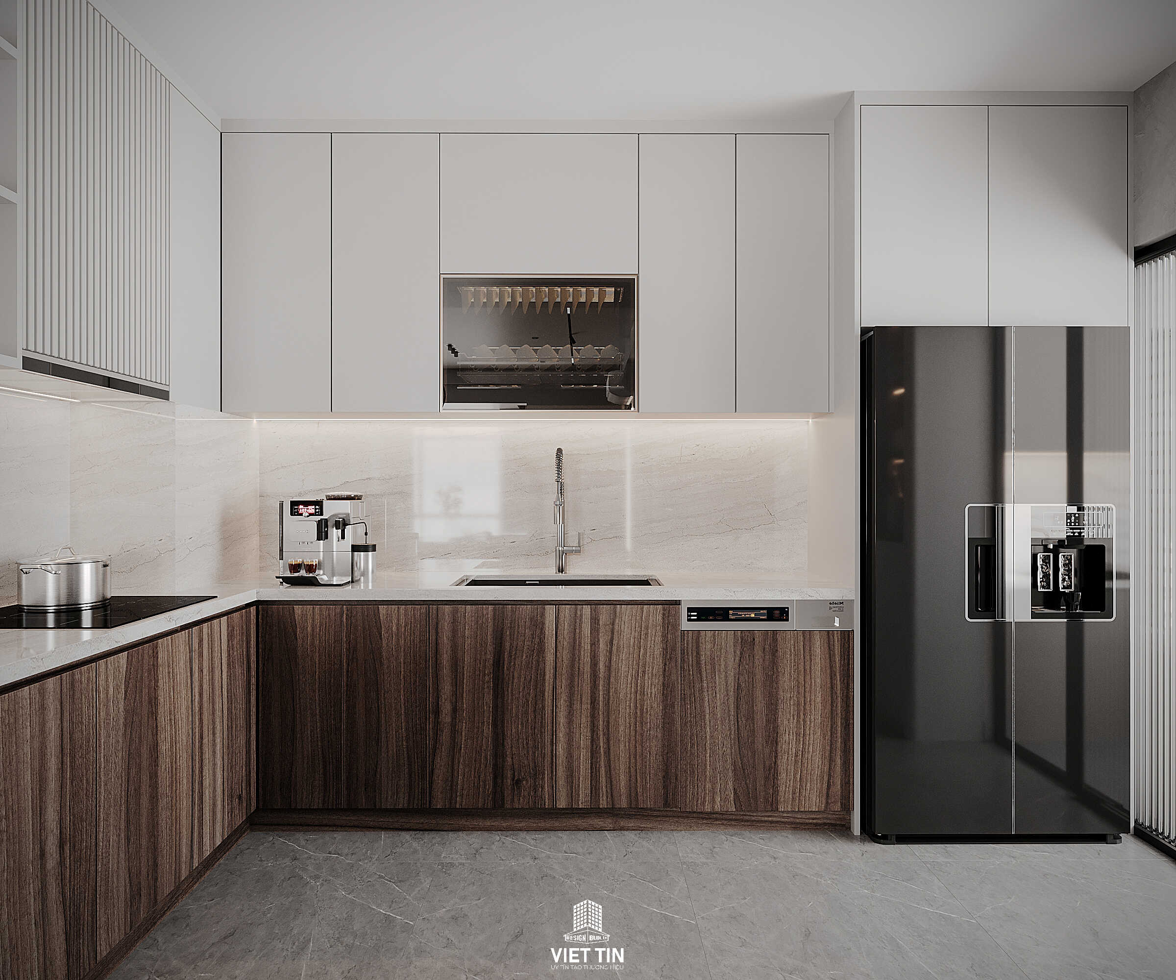 5+ Mẫu Thiết Kế Nội Thất Căn Hộ Celadon City Đẹp, thiết kế nội thất centery celadon city - THIẾT KẾ NỘI THẤT CĂN HỘ DUPLEX CENTERY CELADON CITY 120.7M2
