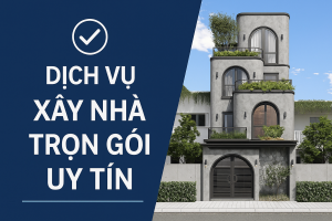 dịch vụ xây nhà trọn gói uy tín