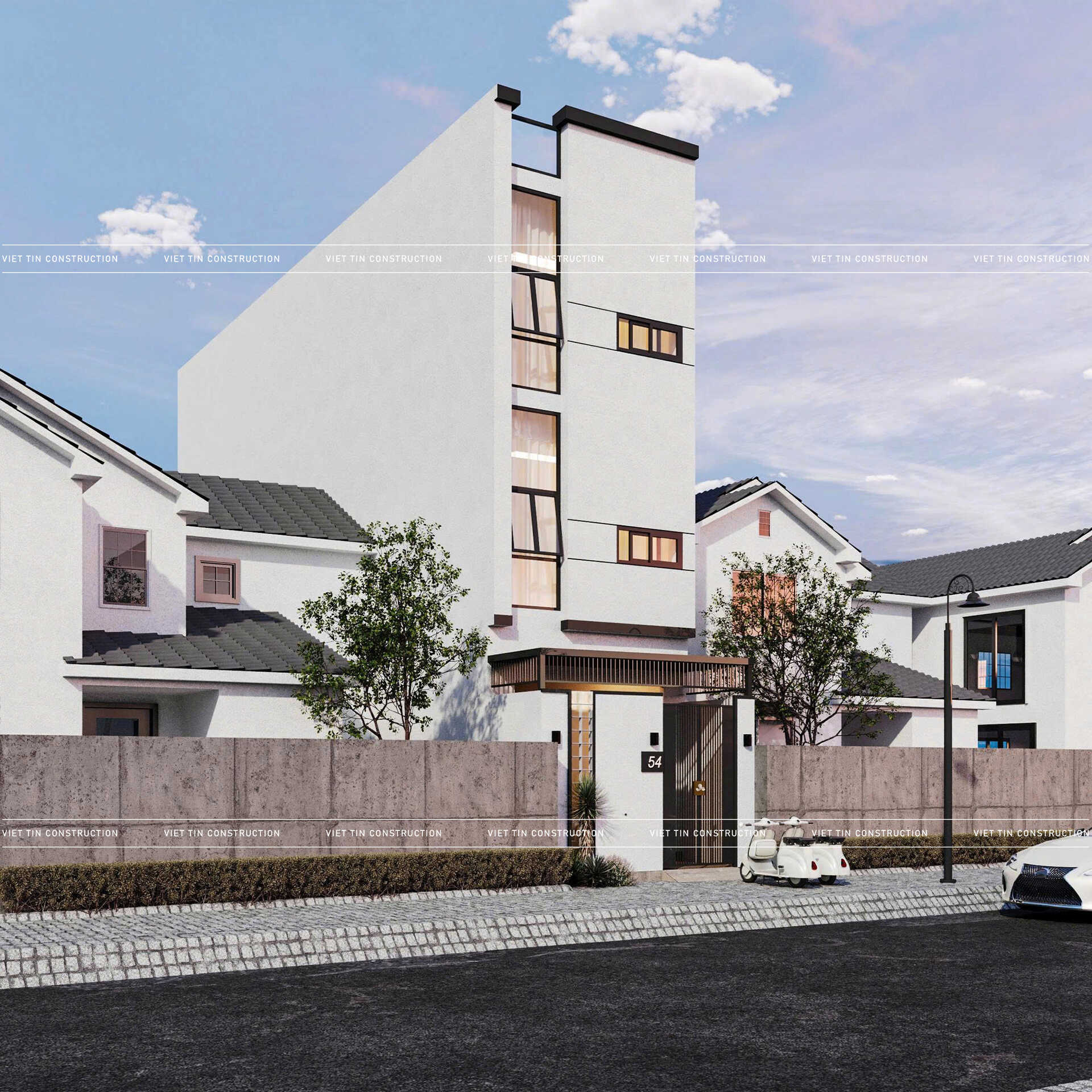 NHA PHO HIEN DAI BINH THANH 4