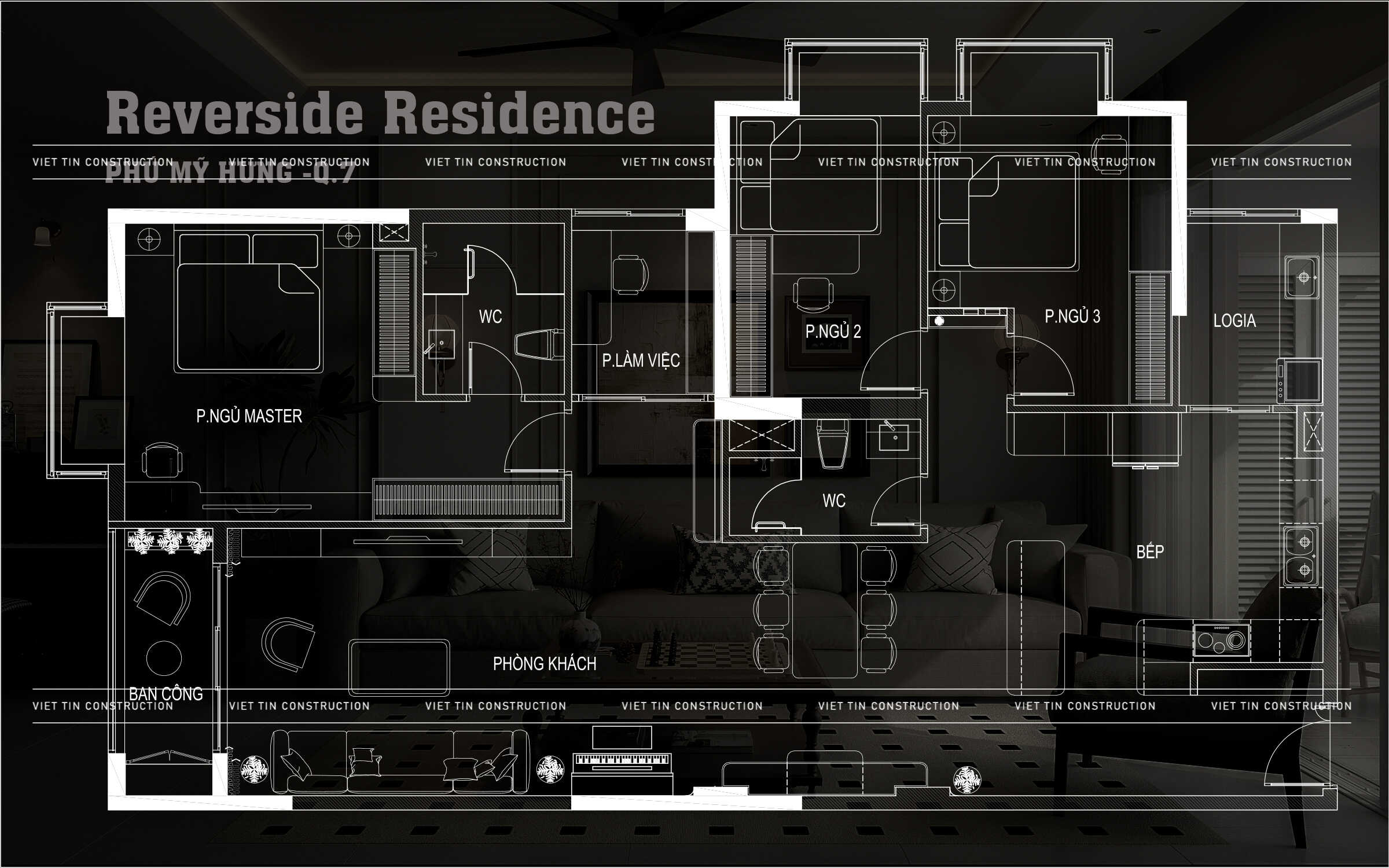 can ho Reverside Residence Phu My Hung 1